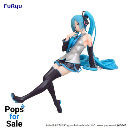 Hatsune Miku Noodle Stopper PVC Statue Kuroboshi Kouhaku Ver. (re-run) 14 cm