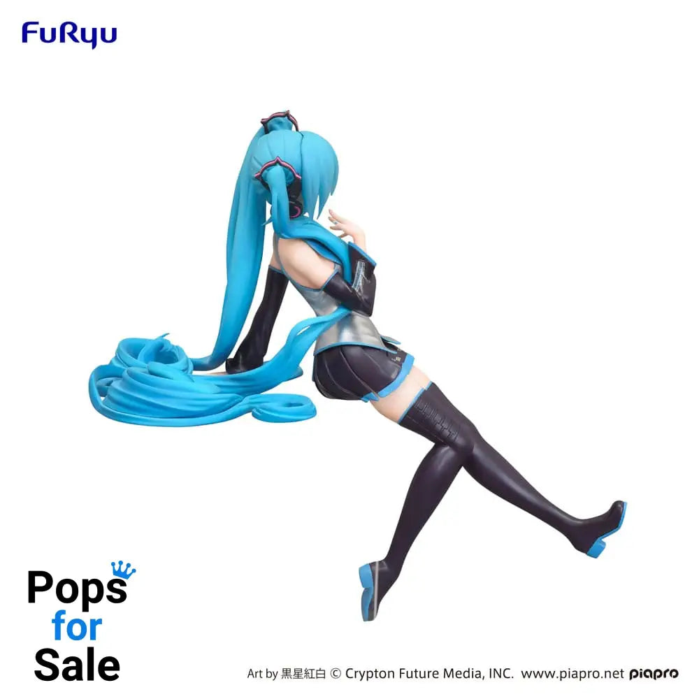 Hatsune Miku Noodle Stopper PVC Statue Kuroboshi Kouhaku Ver. (re-run) 14 cm