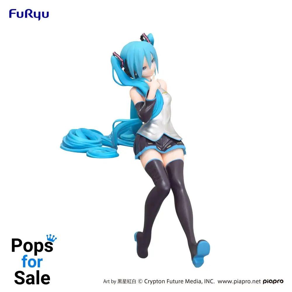 Hatsune Miku Noodle Stopper PVC Statue Kuroboshi Kouhaku Ver. (re-run) 14 cm