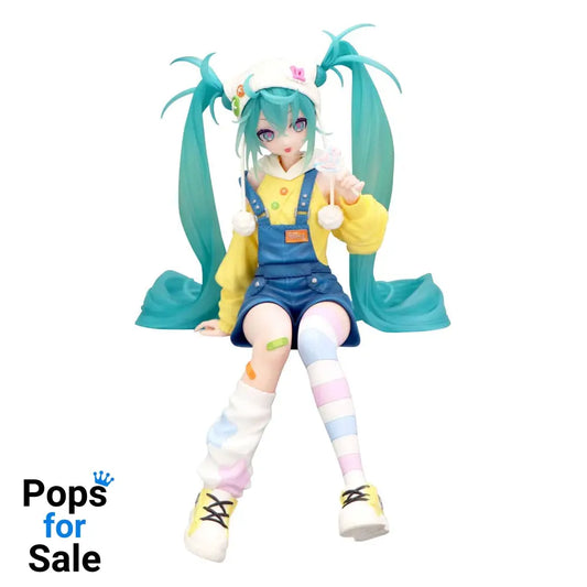 Hatsune Miku Noodle Stopper PVC Statue Hatsune Miku Lollipop 15 cm