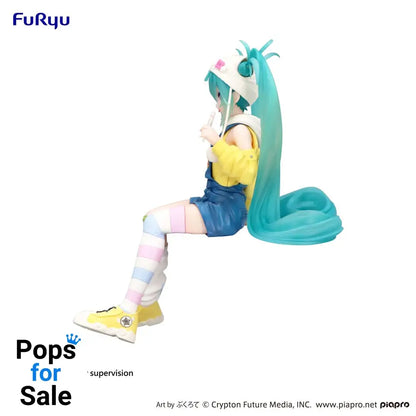 Hatsune Miku Noodle Stopper PVC Statue Hatsune Miku Lollipop 15 cm