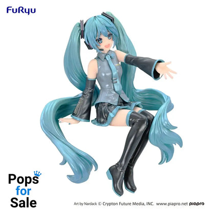 Hatsune Miku Noodle Stopper PVC Statue Hatsune Miku Nardack Pearl Color Ver. 14 cm