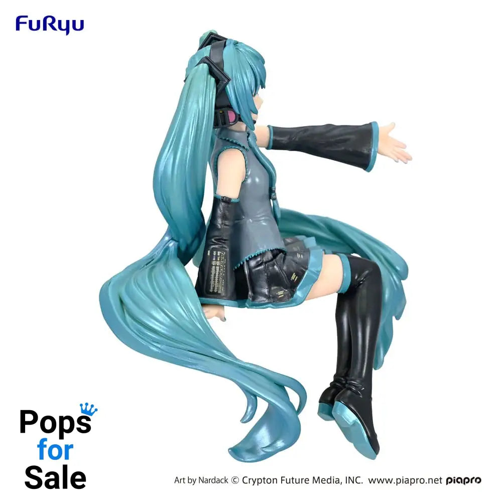 Hatsune Miku Noodle Stopper PVC Statue Hatsune Miku Nardack Pearl Color Ver. 14 cm