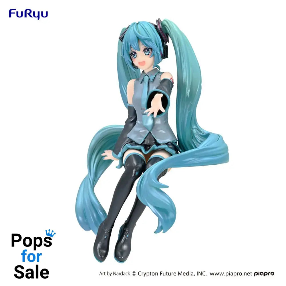 Hatsune Miku Noodle Stopper PVC Statue Hatsune Miku Nardack Pearl Color Ver. 14 cm