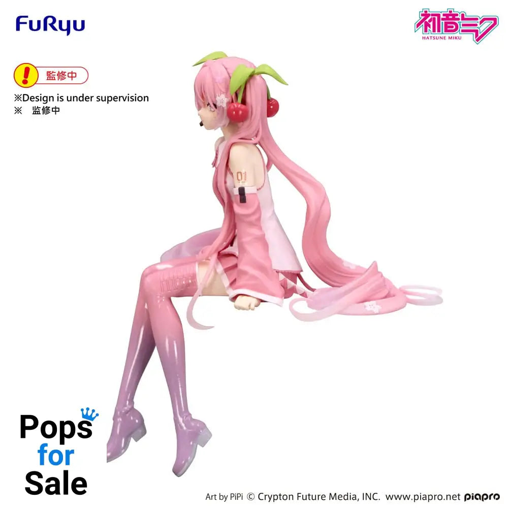 Hatsune Miku Noodle Stopper PVC Statue Sakura Miku 2026 14 cm