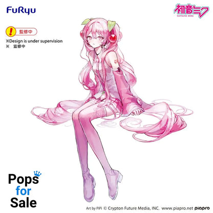 Hatsune Miku Noodle Stopper PVC Statue Sakura Miku 2026 14 cm