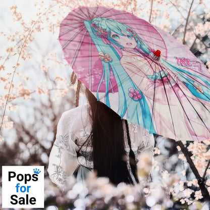 Hatsune Miku Paper-Parasol Miku
