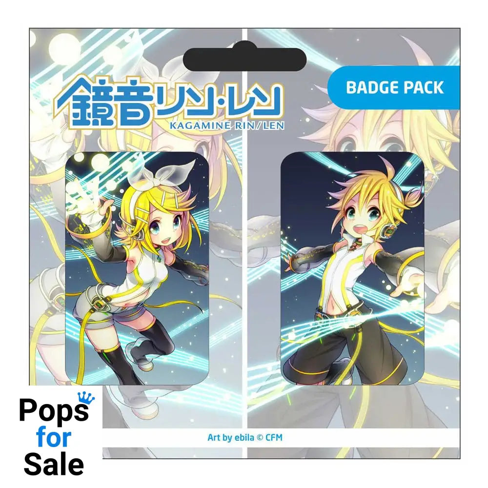 Hatsune Miku Pin Badges 2-Pack Set C Pins & Brooches