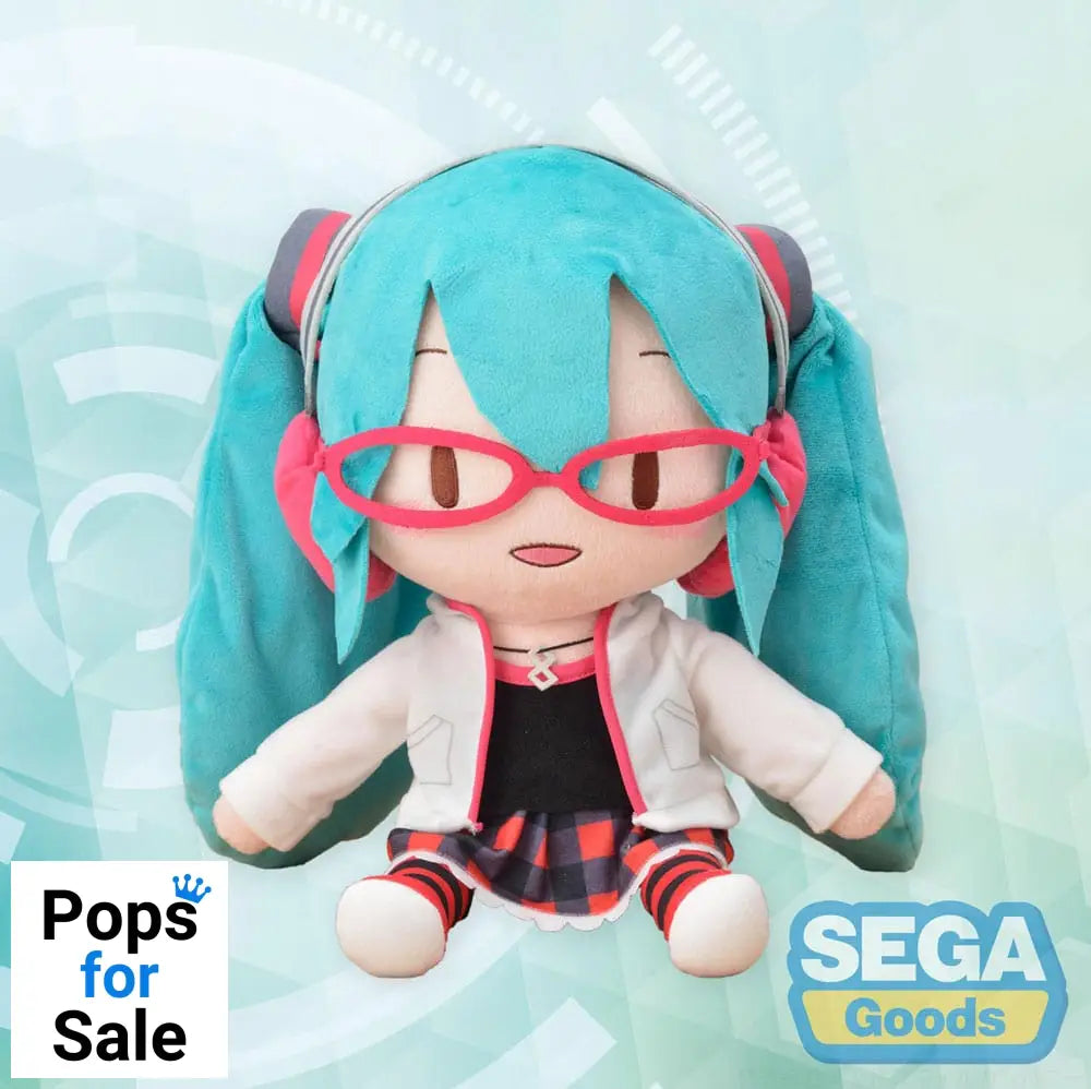 Hatsune Miku Project Diva Arcade Future Tone Fuwa Petit Plush Figure Hatsune Miku Natural LL 30 cm Plushes