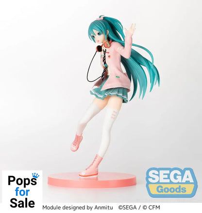 Hatsune Miku Project DIVA Arcade SPM PVC Statue Hatsune Miku Ribbon Girl 24 cm