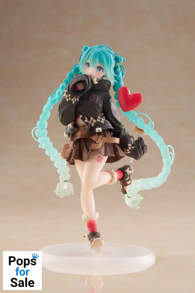 Hatsune Miku PVC Statue Hatsune Fashion Outdoor Spring Ver. 18 cm