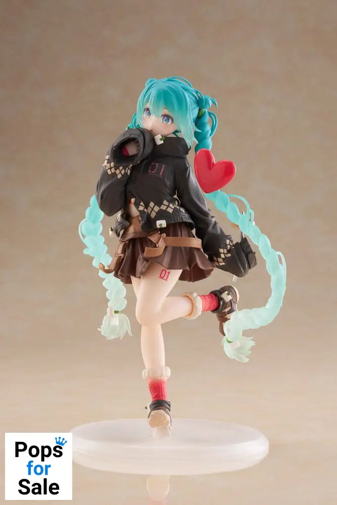 Hatsune Miku PVC Statue Hatsune Fashion Outdoor Spring Ver. 18 cm