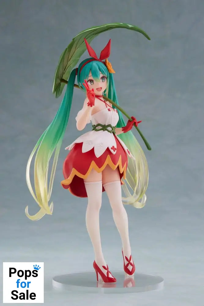 Hatsune Miku PVC Statue Hatsune Miku Wonderland Figure Thumbelina 18 cm Statues