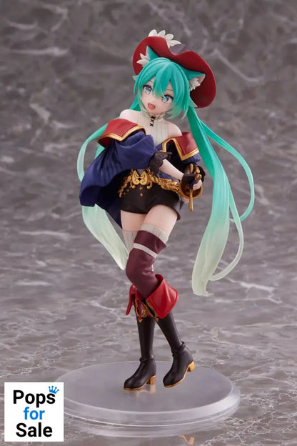 Hatsune Miku PVC Statue Hatsune Miku Wonderland Puss in Boots 18 cm