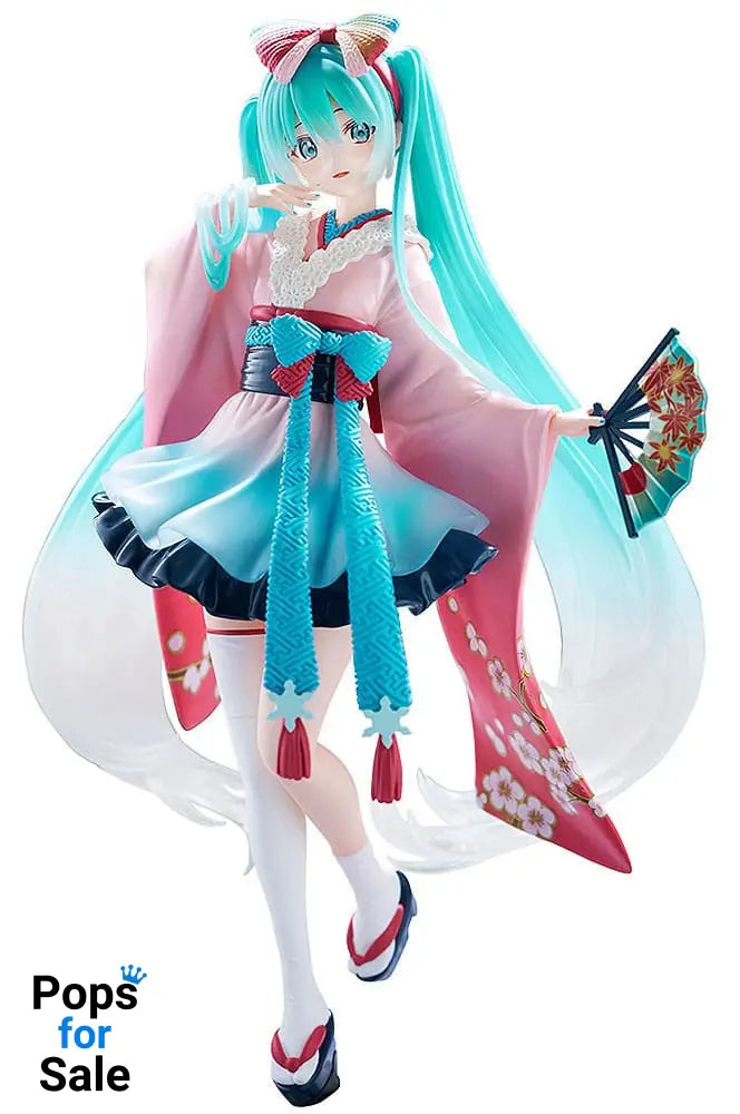 Hatsune Miku Statue Neo Tokyo Series Kimono 22 cm
