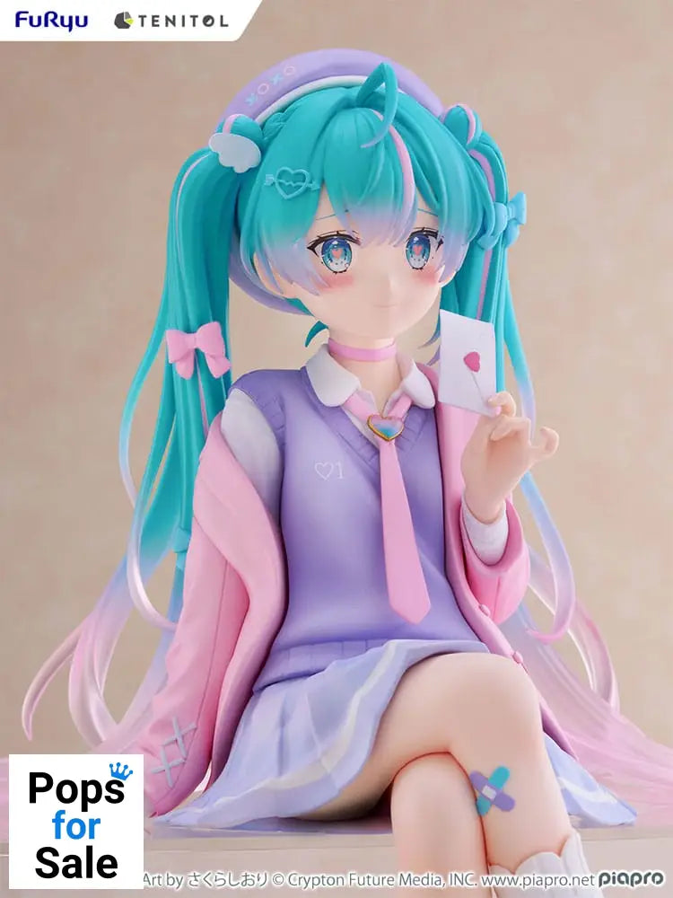 Hatsune Miku Tenitol Noodle Stopper PVC Statue Love Blazer 32 cm Statues