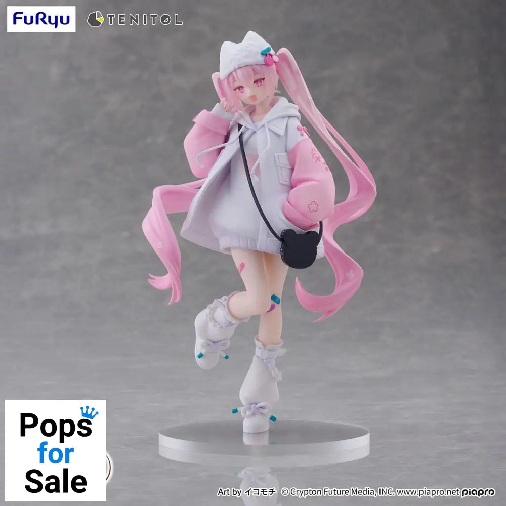 Hatsune Miku Tenitol PVC Statue Sakura Miku Cool style [petit] 19 cm
