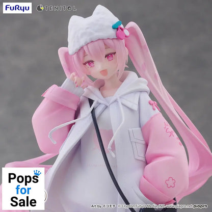 Hatsune Miku Tenitol PVC Statue Sakura Miku Cool style [petit] 19 cm