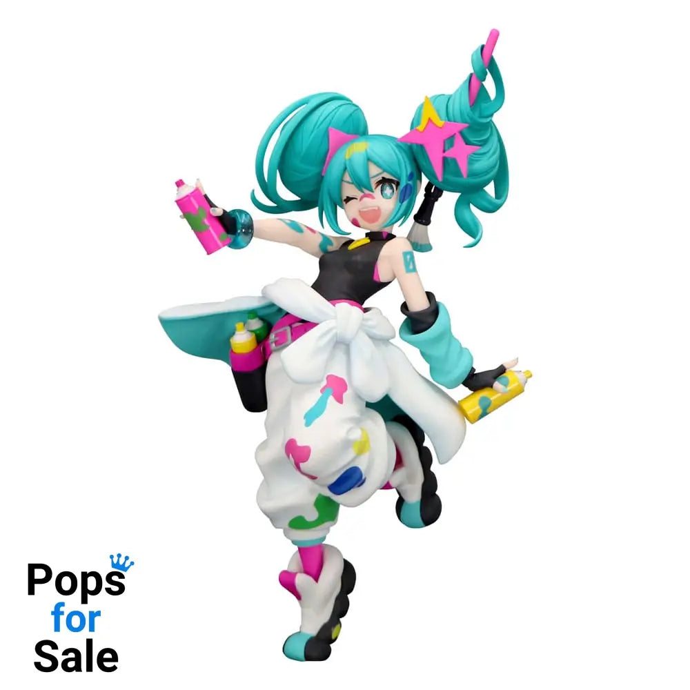 Hatsune Miku Trio-Try-iT PVC Statue Miku Paint Girl 19 cm Statues