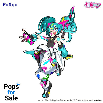 Hatsune Miku Trio-Try-iT PVC Statue Miku Paint Girl 19 cm