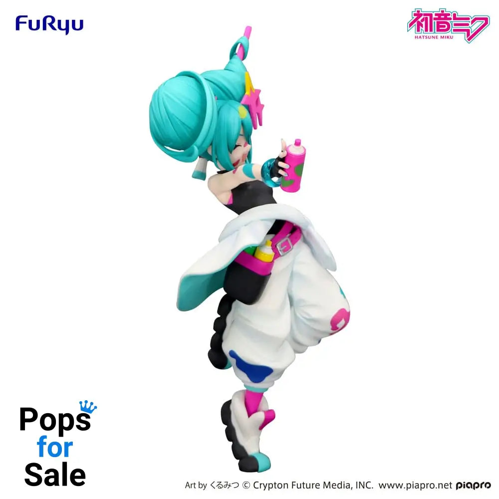 Hatsune Miku Trio-Try-iT PVC Statue Miku Paint Girl 19 cm