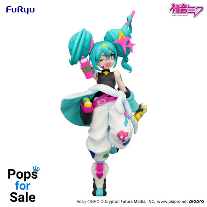 Hatsune Miku Trio-Try-iT PVC Statue Miku Paint Girl 19 cm