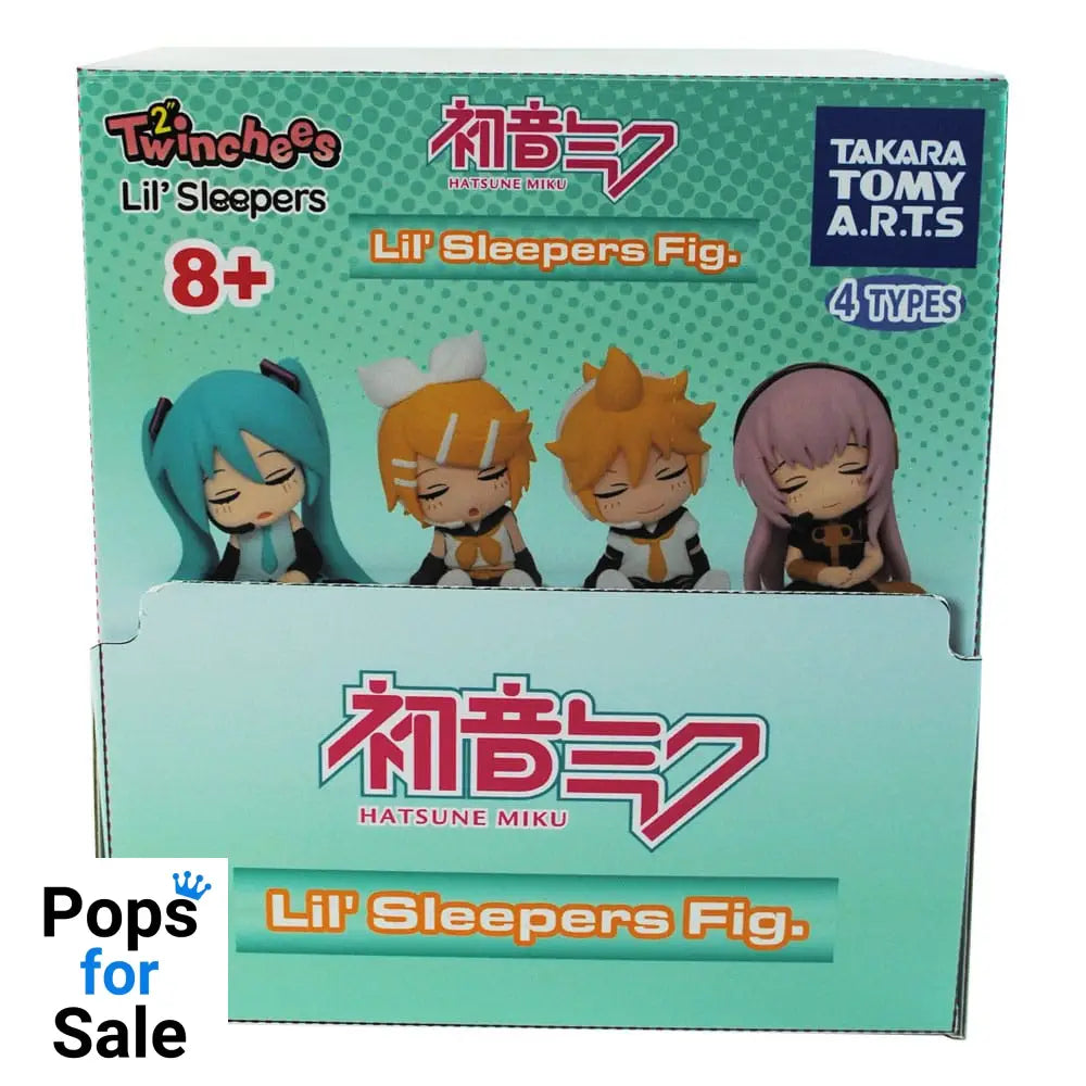 Hatsune Miku Twinchees Mini Figures Lil' Sleepers 5 cm Display (24)