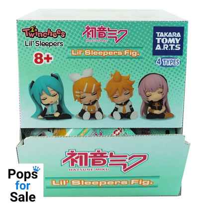 Hatsune Miku Twinchees Mini Figures Lil' Sleepers 5 cm Display (24)