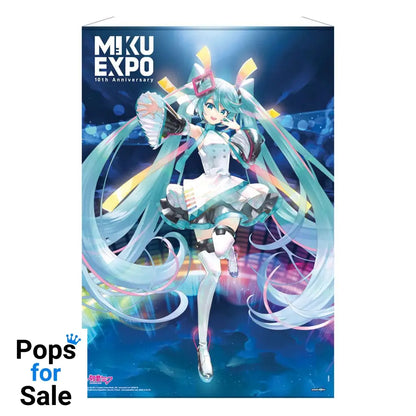 Hatsune Miku Wallscroll Miku Expo 10th Anniversary Limited Edition 61 x 91 cm
