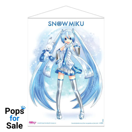 Hatsune Miku Wallscroll Snow Miku 50 x 70 cm