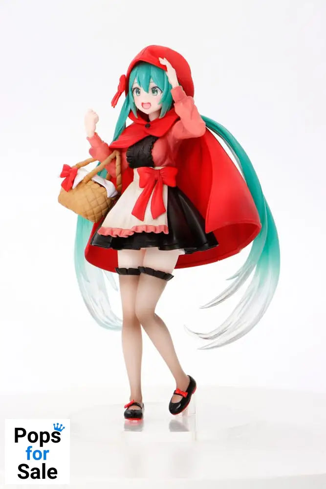 Hatsune Miku Wonderland PVC Statue Little Red Riding Hood 18 cm