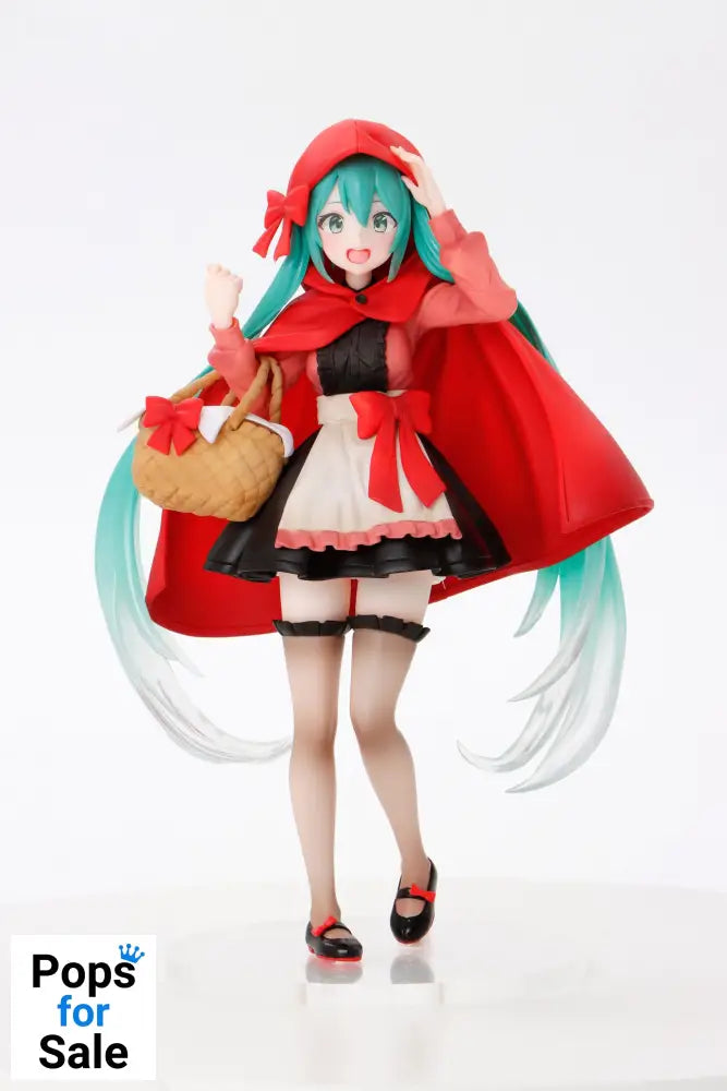 Hatsune Miku Wonderland PVC Statue Little Red Riding Hood 18 cm