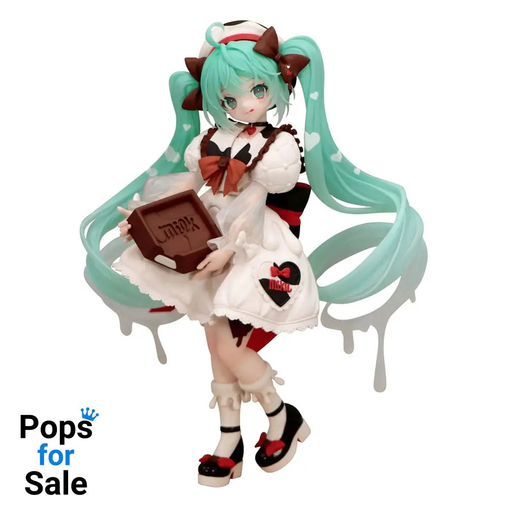 Hatsune Miku x Tirol Choco Trio-Try-iT PVC Statue Hatsune Miku Milk Ver. 18 cm Statues