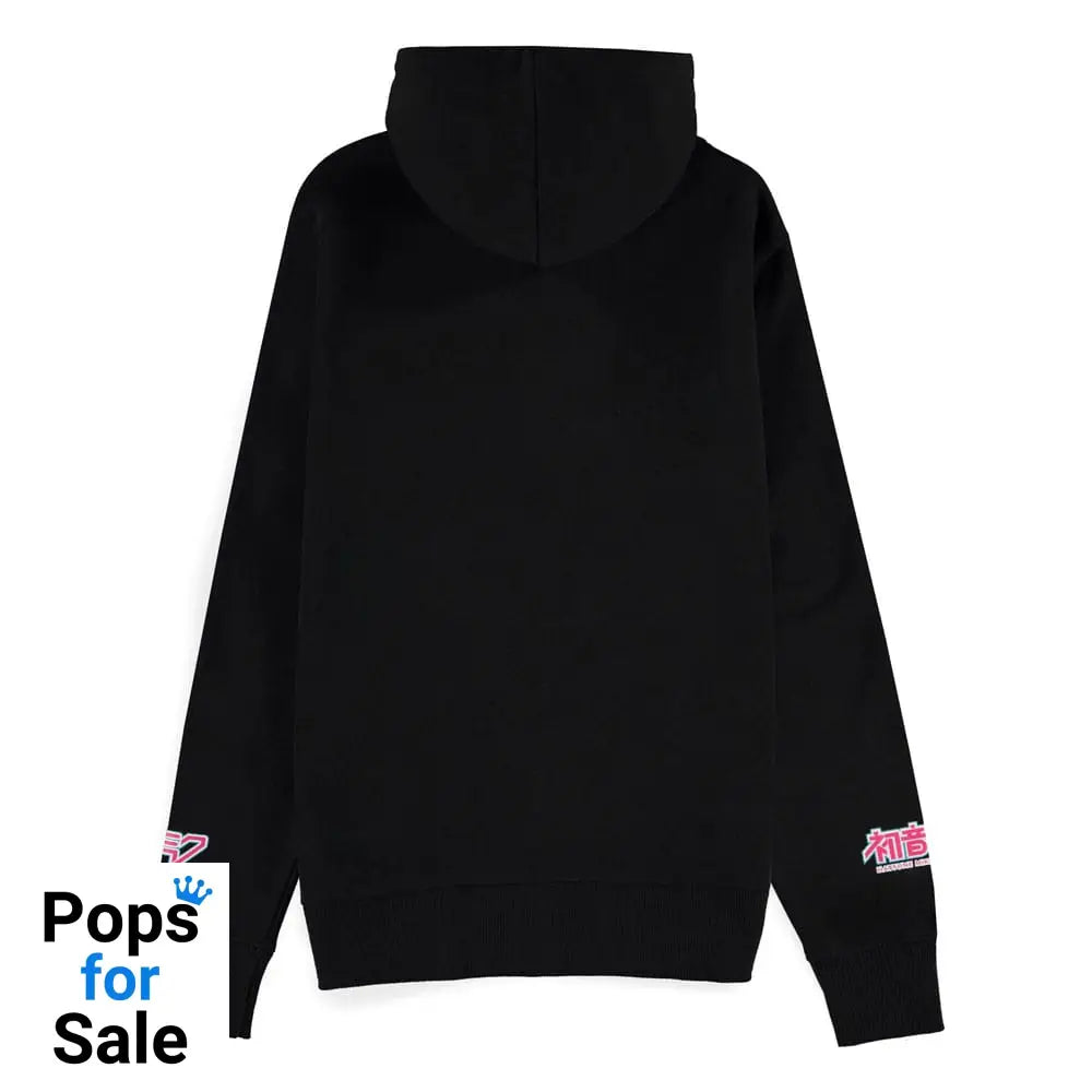 Hatsune Miku Zipper Hoodie Black Size XXL