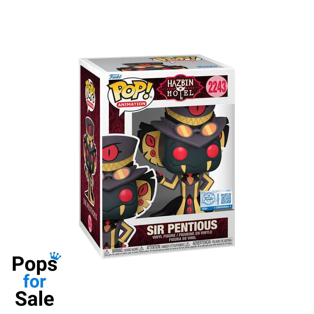 Hazbin Hotel POP! Animation Vinyl Figures Sir Pentious with Chase 9 cm Assortment (6)