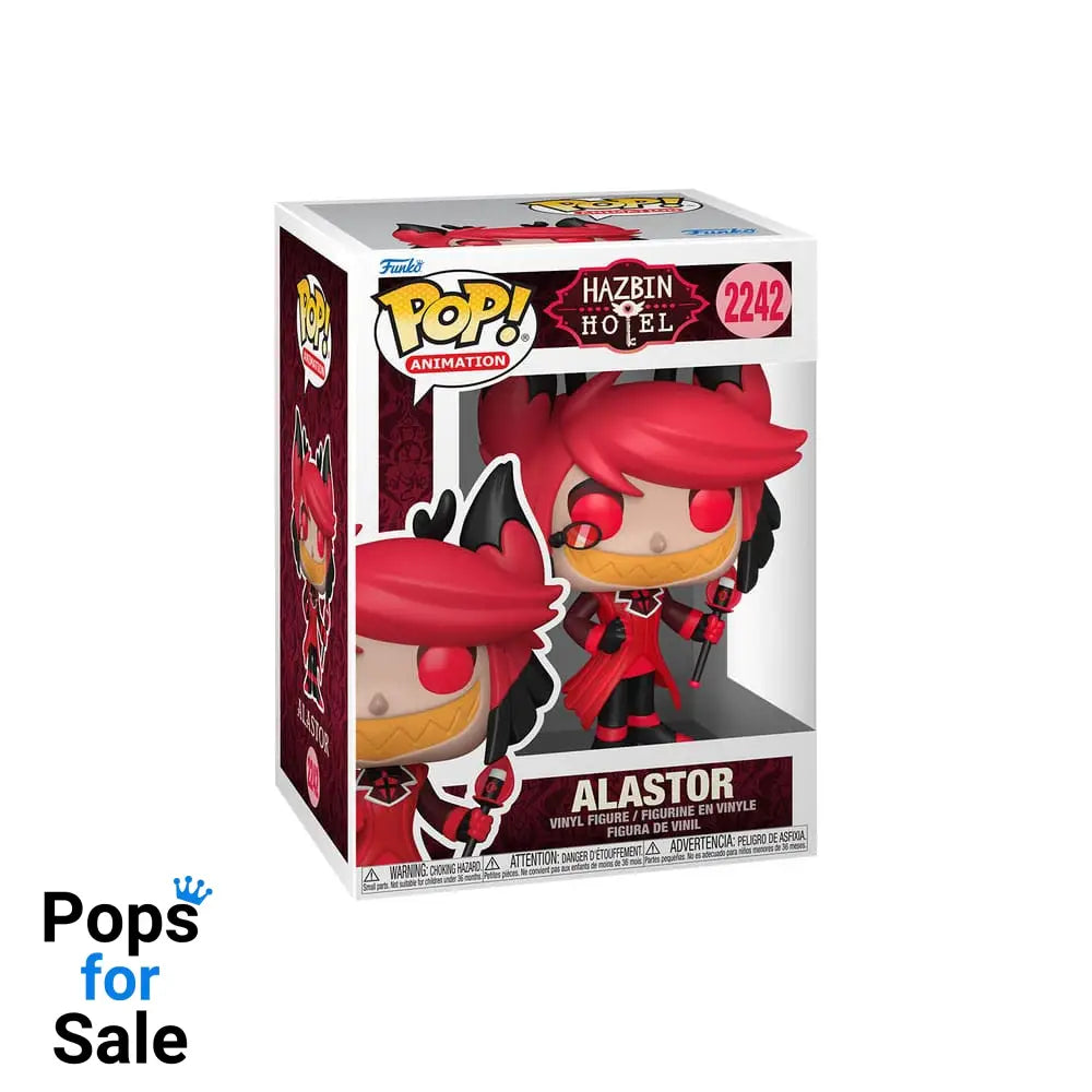 Hazbin Hotel POP! Vinyl Figures Alastor w/Chase 9 cm Assortment (6)