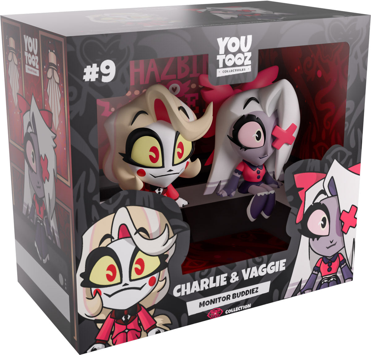 YouTooz - Hazbin Hotel: Charlie and Vaggie Monitor Buddiez Figure