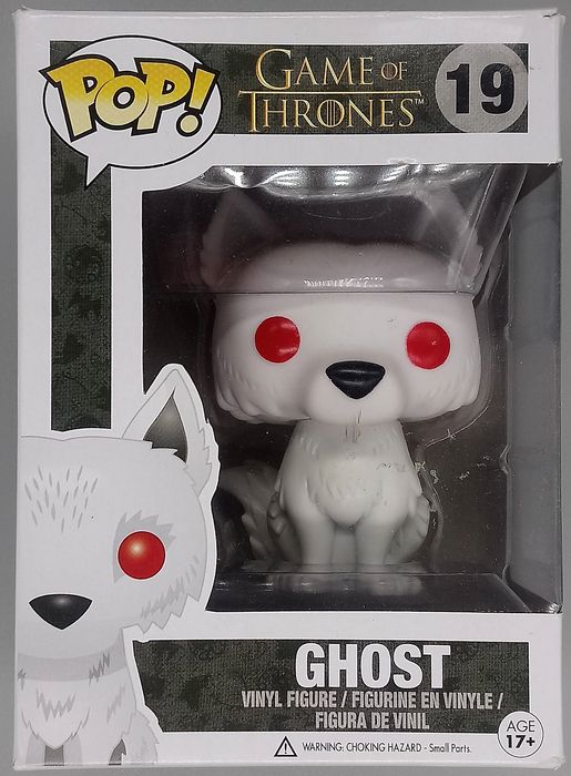 #19 Ghost - Game of Thrones - Box Damaged Funko POP