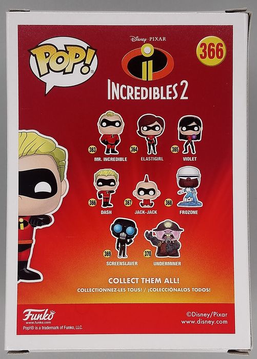 366 Dash - Disney The Incredibles 2 Funko POP