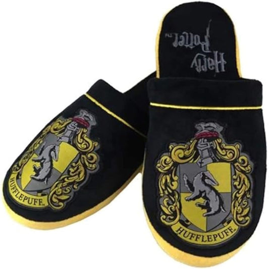 Harry Potter: Hufflepuff Mule Slippers Large (Size UK 8-10 / EU 42-44)