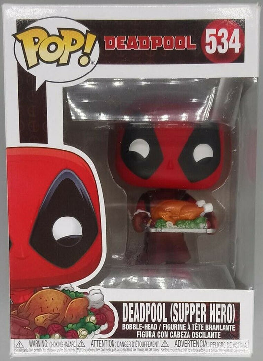 #534 Deadpool (Supper Hero) - Marvel Holidays Funko POP