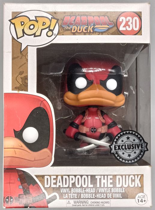 #230 Deadpool the Duck - Marvel - Box Damaged Funko POP