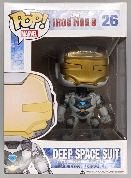 #26 Deep Space Suit - Marvel Iron Man 3 - Box Damaged Funko POP