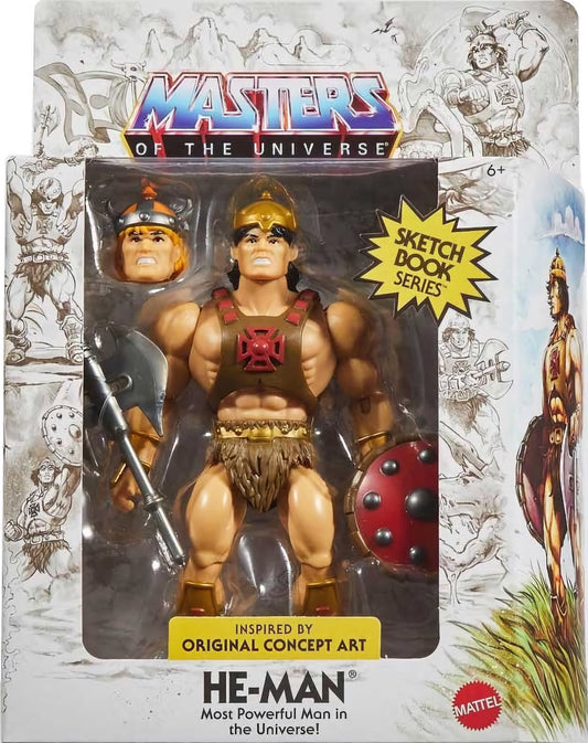 Masters of the Universe Origins Action Figure Sketchbook Series: He-Man 14 cm - [New]