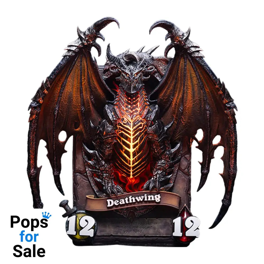 Hearthstone 3D Art Frame Statue Deathwing 34 cm Statues