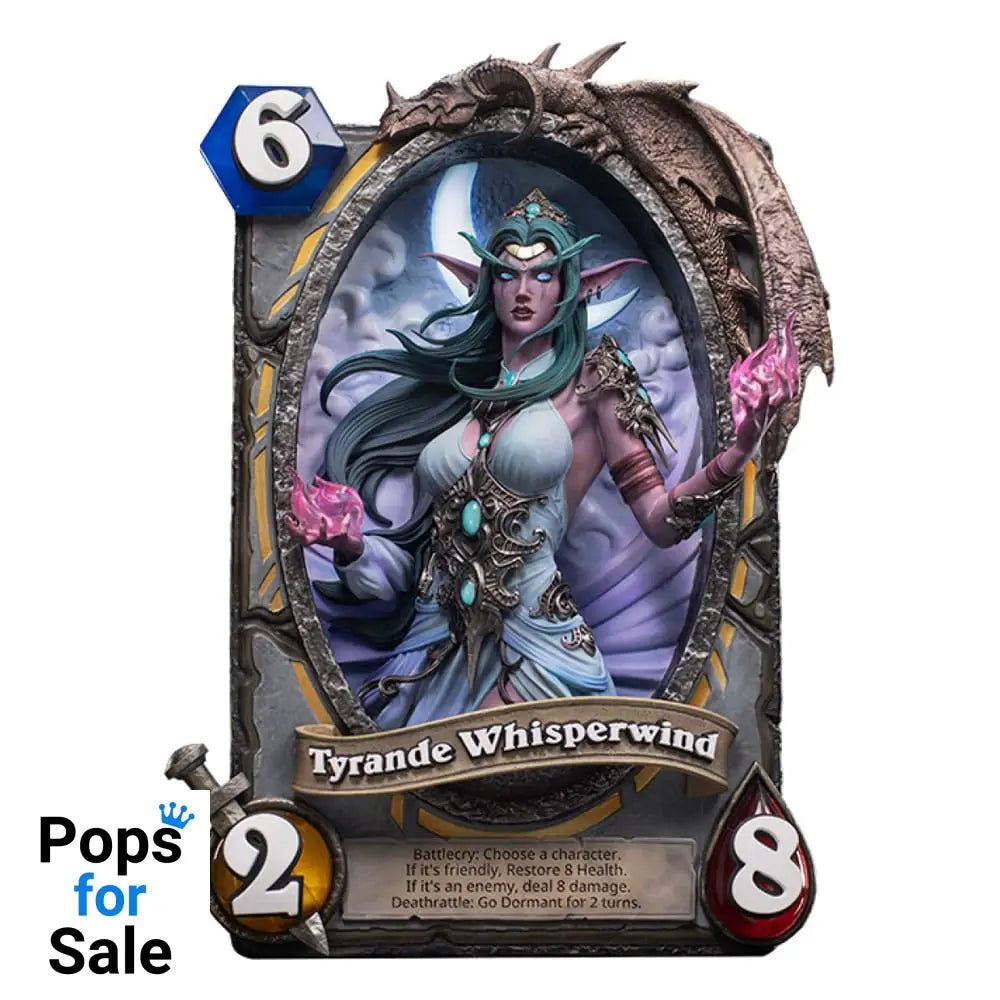 Hearthstone 3D Art Frame Statue Tyrande Whisperwind 31 cm Statues