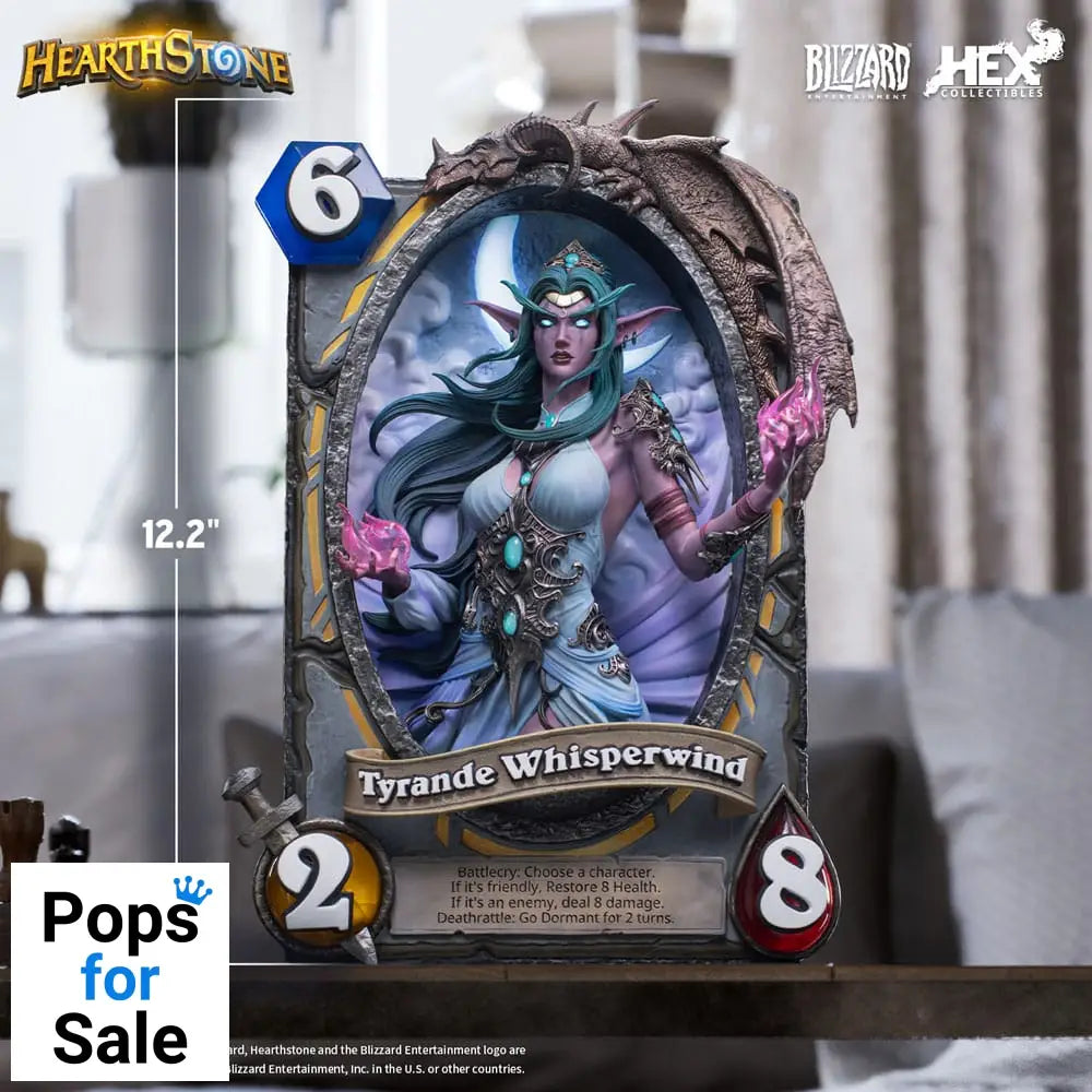 Hearthstone 3D Art Frame Statue Tyrande Whisperwind 31 cm