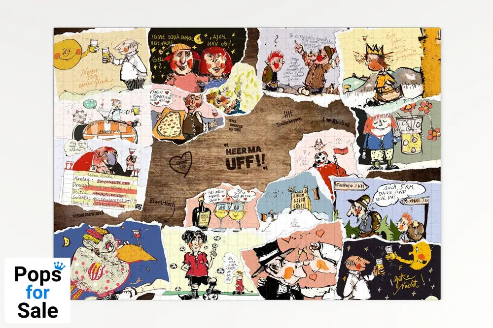 Heer Ma Uff!! - Das Pfalzpuzzle - Jigsaw Puzzle (1000 pieces)