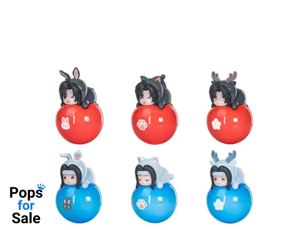 HeGrandmaster of Demonic Cultivation Yura Yura Mascot Mini Figures 5 cm Display (6) Mini-figures