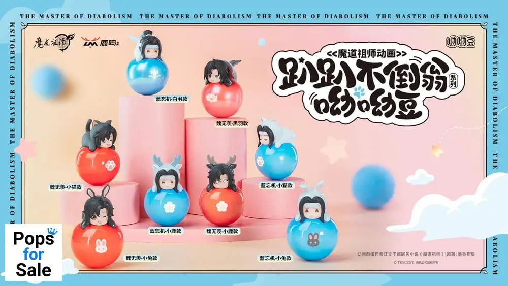 HeGrandmaster of Demonic Cultivation Yura Yura Mascot Mini Figures 5 cm Display (6) Mini-figures